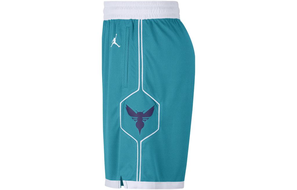 Jordan Bumblebee Team ICON Edition 2020 NBA Basketbalové šortky Pánské Modrá Zelená CN8083-443