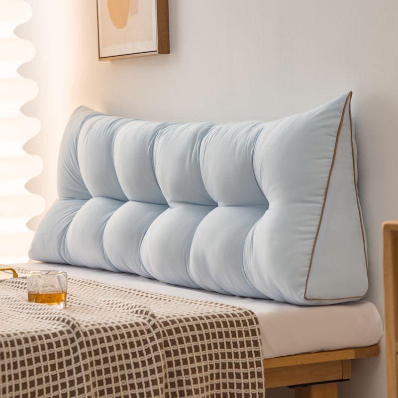 2026 Cuscino Triangolare di Lusso Matrimoniale Grande con Schienale per Camera da Letto Tatami Imbottitura