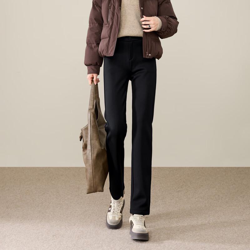 ESE-Y Women s Winter Fleece-Lined Slim Cigarette Pants 27