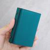 PU Leather Tri-fold Card Holder Ultra-Thin Design Coin Purse  Anti-theft Swiping