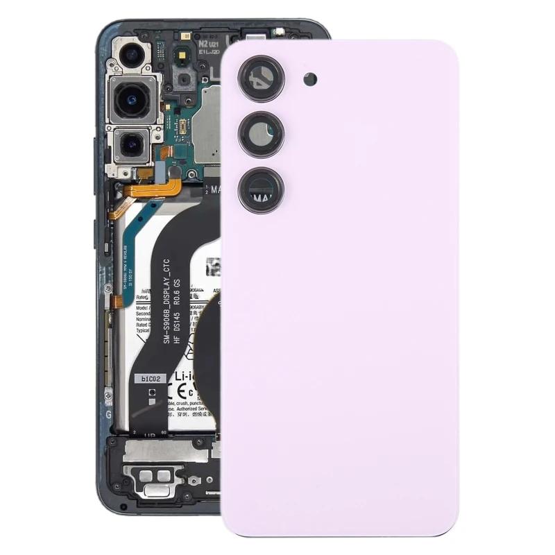 OEM Glass Battery Back Cover with Camera Lens Cover for Samsung Galaxy S23 SM-S911B