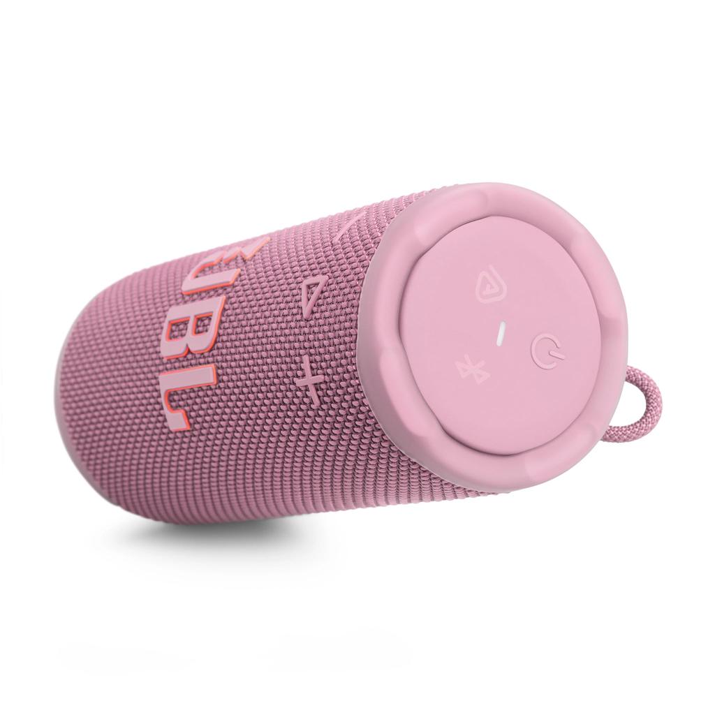 JBL Grip Portable Bluetooth Speaker IP68 Dustproof Waterproof Ambient Light App Support USB-C Aura Cast Multi-Speaker Connection Pink JBLGRIPPIK