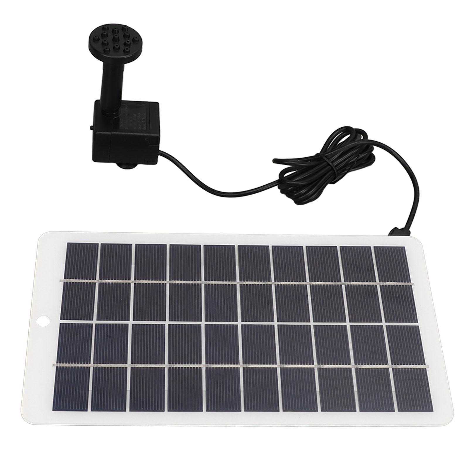 

Сонячний насос для фонтану Професійний Високоефективний Сонячний Водяний Насос для Відкритого Саду Патіо