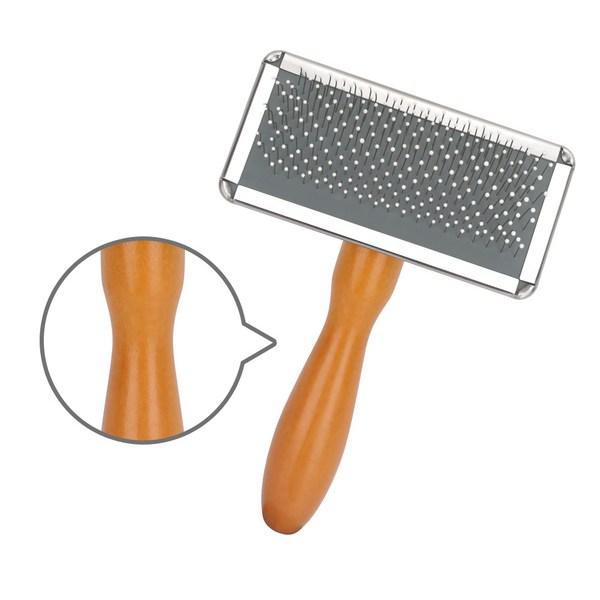 Comet Pet 100% Rubber Head Pet Slicker Brush, Korean pet shampoo