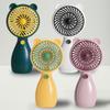 Portable Handheld Fan Desk Cartoon Small Hand Fan for Camping Outdoor Indoor