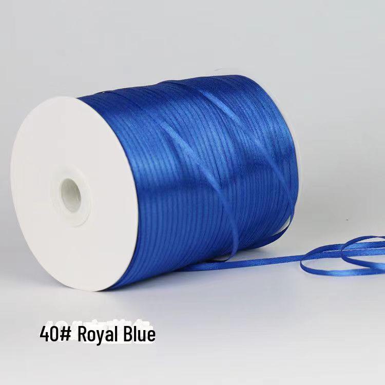 0.3cm Satin Ribbon for Bookmarks, Hair & Balloon Accessories, and Gift Packaging Bow.