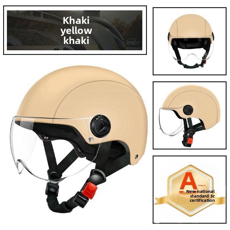 Sunscreen Lightweight Comfortable Hard Hat Motorcycle Universal Cycling Half Helmet