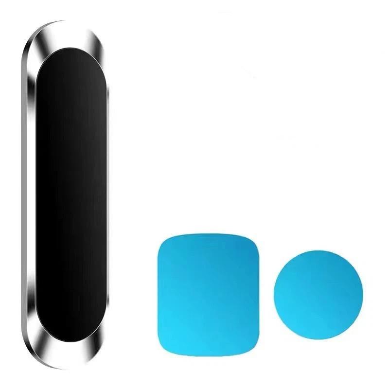 Magnetic Car Phone Holder With Strong Magnet Adhesive Backing For Dashboard Driving Use