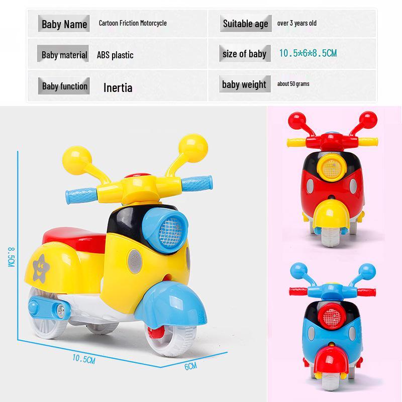 

Cross-Border Inertia Pull-Back Toy Car for Toddlers, Educational Toy for Ages 0-3