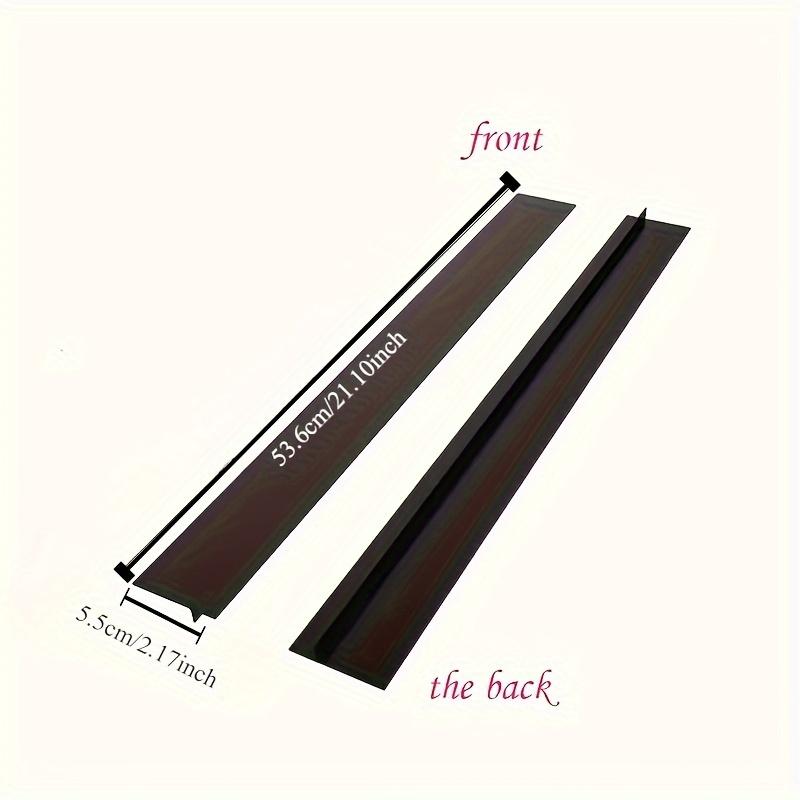 2-piece Kitchen Stove Gap Cover - Silicone Gap Filler, Suitable for 21 Inch Stoves, Protecting and Sealing Kitchen Countertops