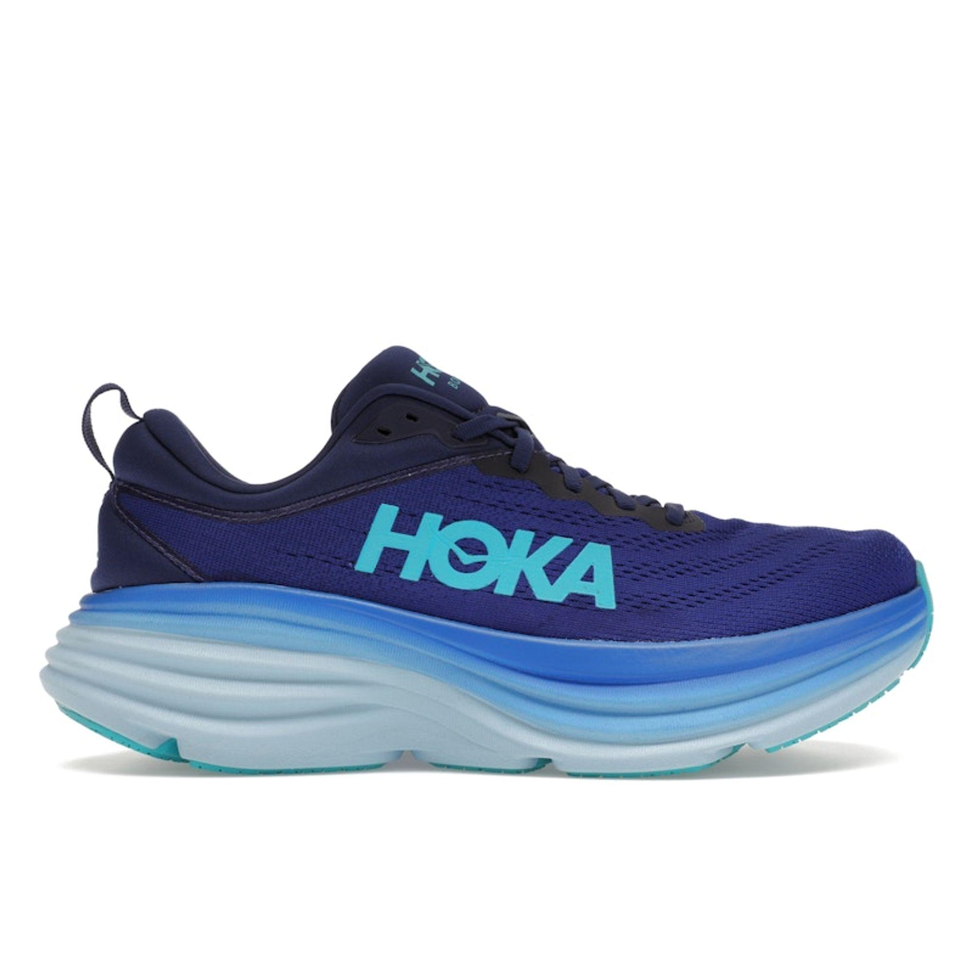

HOKA Bondi 8 Bellwether Синие мужские кроссовки Воронение 1123202-BBBG 46