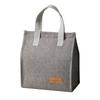LeTradeJP Lunch Insulated Tote Large Aluminum Foil Easy To for Gray Bag, Bag, Capacity, Insulation, Foldable, Carry, Washable, Reusable, Unisex,
