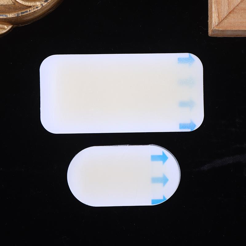 20Pcs Blister Plasters Invisible Hydrocolloid Gel Blister Bandages Blister Cushion Pad For Heel Foot Toe And Guard Skin