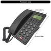 Corded Landline Phone Fixed Telephone for Hotel Room, Office Use With Caller Display, MultipleLine Connection