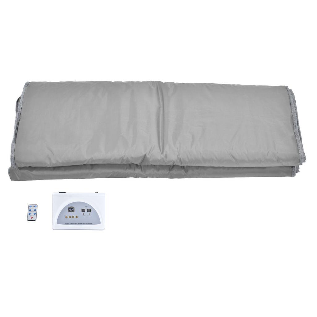Koc spa na podczerwień 650 W Zimno Usuwający Kształtujący Bezpieczny Przenośny Cyfrowy Koc spa na ciepło do domu