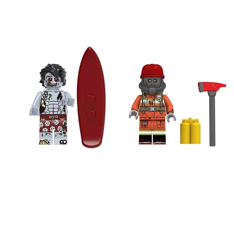 Collection Resident Evil Virus Firefighter Building Blocks Toys