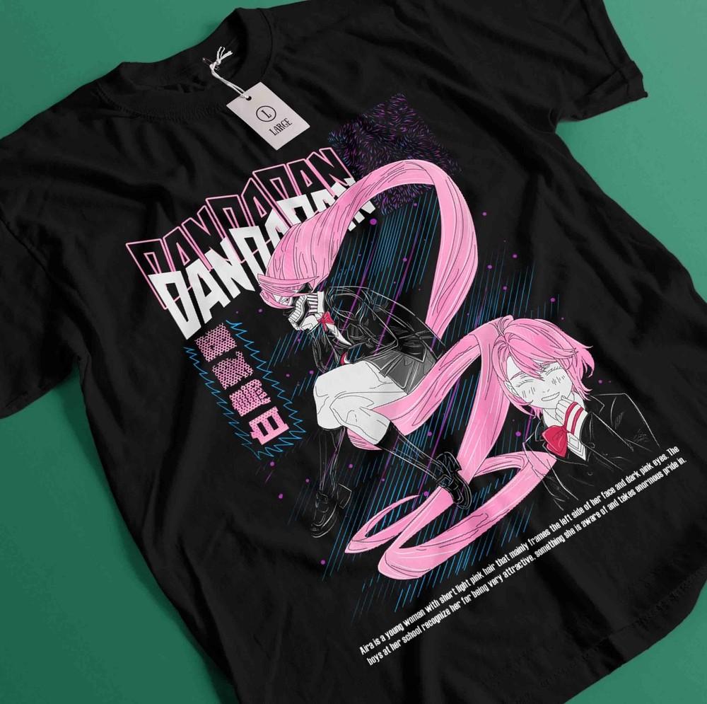 Dan Da Dan Tričko Okarun Tričko Momo Ayase Tričko Ken Tričko Turbo Jin Aira Seiko