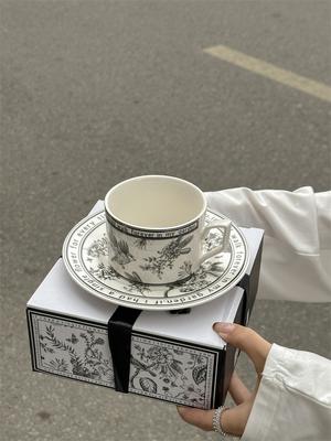 Tazza Retrò Francese Piatto Confezione Regalo Floreale Tè Pomeridiano Caffè Nicchia Senso di Alta Gamma Regali e Souvenir Servizio da Caffè Servizio da Tè Tazza Tazze