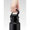 Skater STD10H-A Stainless Steel Direct Drinking Bottle with Handle, 1000ml Water Bottle, Black