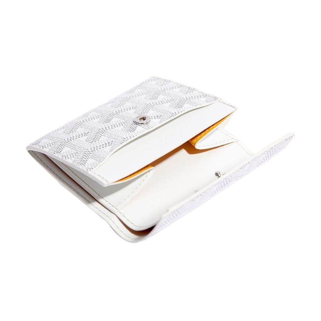 Goyard MARIGNY Canvas With Leather Coin Purse Women's White MARIGNPMLTY-50CL50P