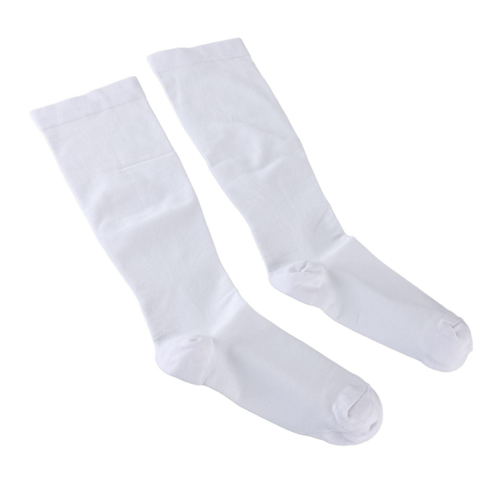 

3pairs Plus Size Compression Socks Graduated Compression Breathable Extra Wide Calf Compression XXL