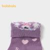 Balabala Children's Cotton Blend Winter Socks (2-Pack)