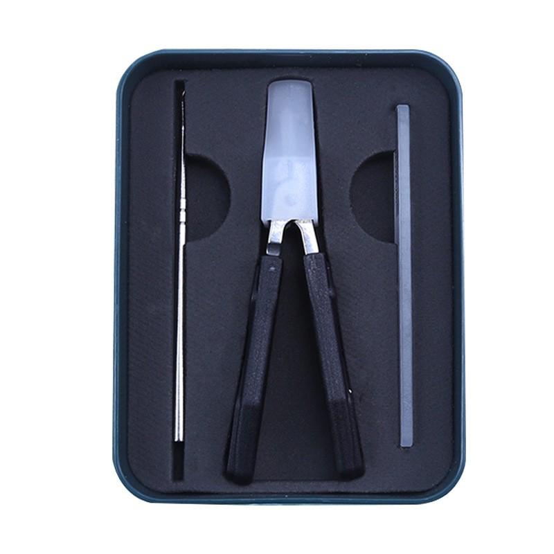 Portable Large Opening Angled Nail Clippers - Fine Tip, Anti-Splash, For Thick & Hard Nails