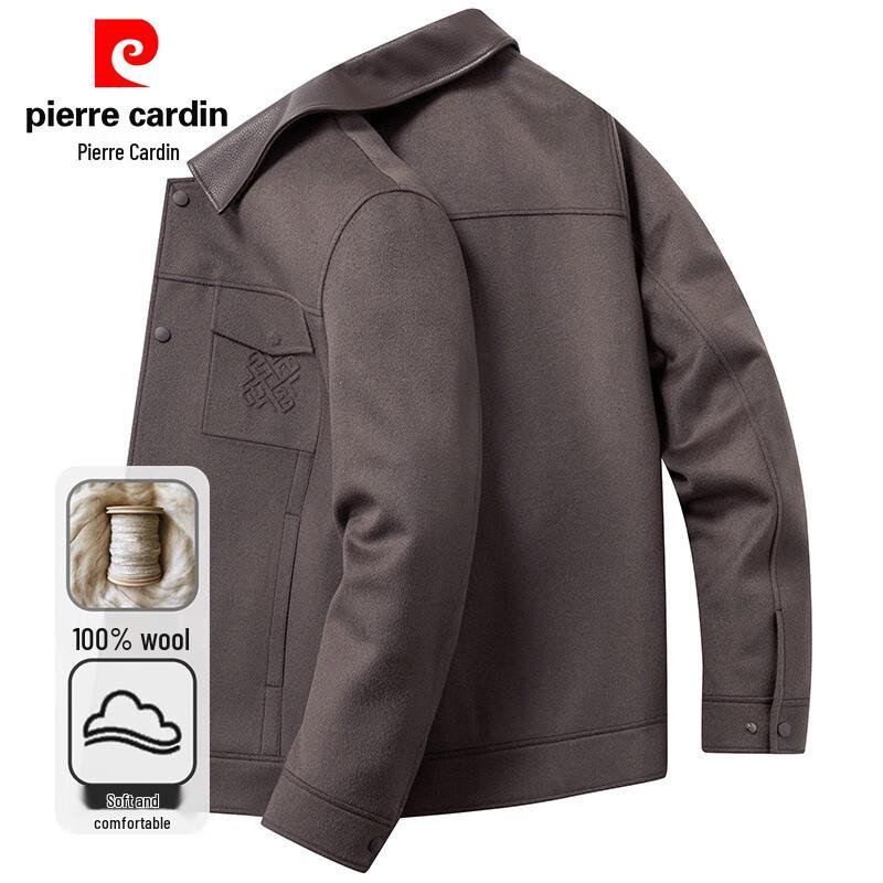 

Pierre Cardin Men s Pure Wool Lapel Jacket 4XL