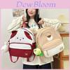 Adorable Japanese Cartoon Bear Backpack Large Capacity Cute Colorful Design For School
