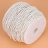 10m 3mm Imitation Pearl Beads Acrylic Fiber Glass Door Hanging Peal String Pendants Ornament Crafts Decoration for Wedding Party