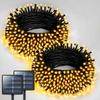 12M 100LED Solar Powered Fairy String Light Christmas Holiday Party Outdoor Garden Decor