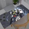 Large Mouse Pad Mobile Suit Gundam Carpet Laptop Pc Gamer Keyboard Mat XXL Mousepad Edge White Tassel Rubber Table Mat