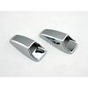 Universal car decoration auto body kits badget Car Bonnet Screen Spray Nozzle cover Washer Wash Vent jet Covers - Pair