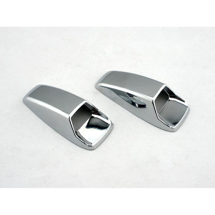 Universal car decoration auto body kits badget Car Bonnet Screen Spray Nozzle cover Washer Wash Vent jet Covers - Pair