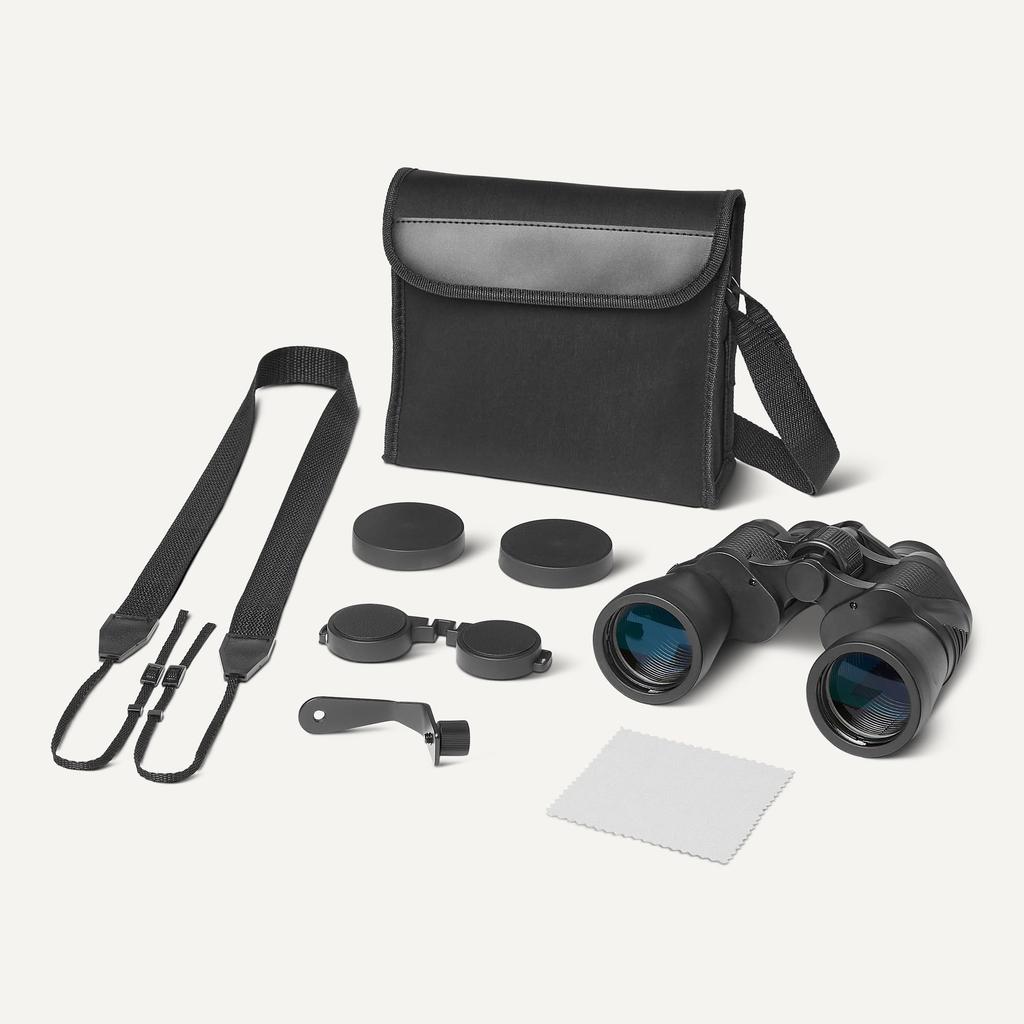 Amazon Basics 7x50 High Magnification Wide Field of FMC Tripod for Live Outdoor 1 Black Binoculars, View, Optics, BAK-4 Prism, Compatible, Concerts,