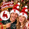 Verstellbare Passform Singen Tanzen Weihnachtsmütze Weihnachtsfeiern Familientreffen
