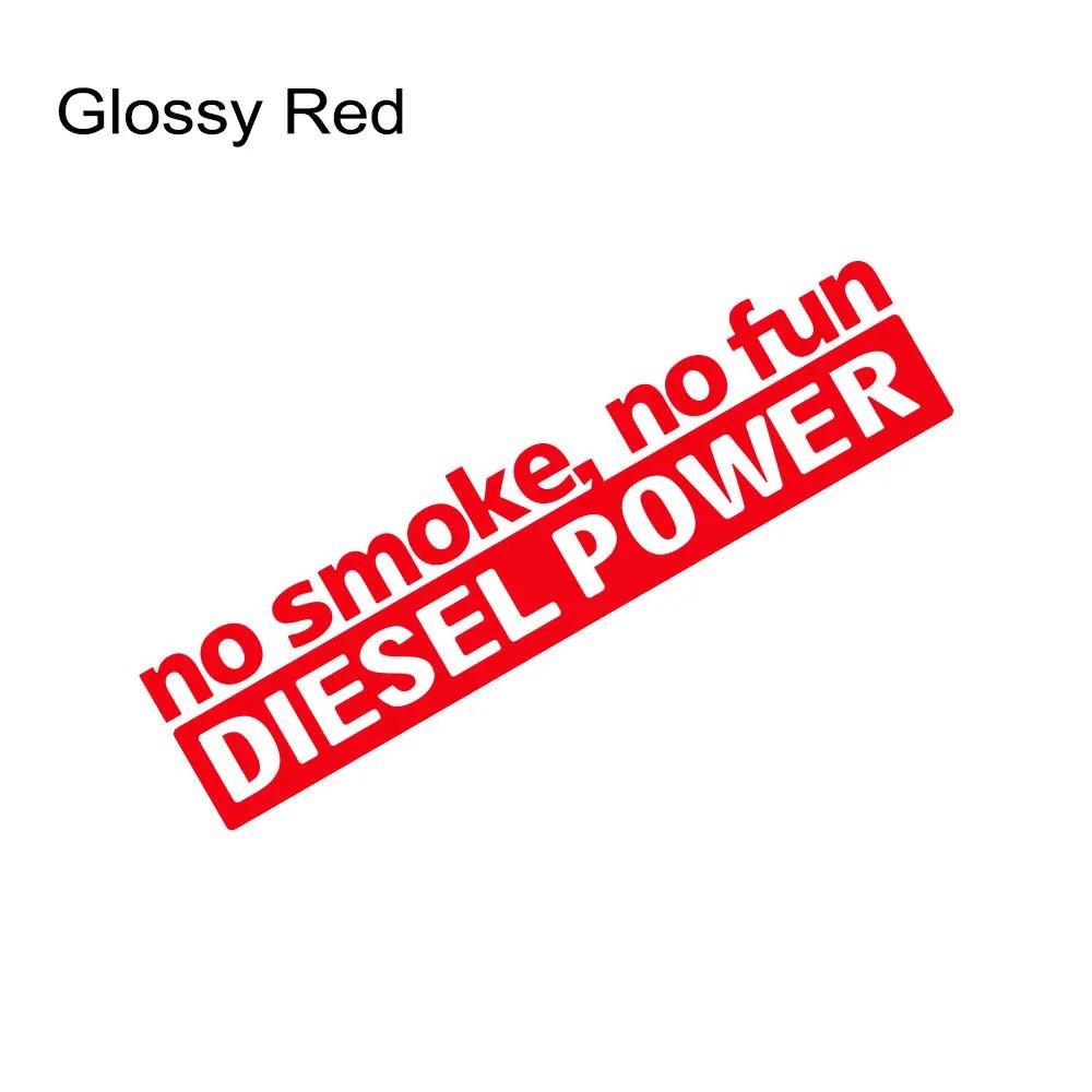 Niente Fumo Niente Divertimento Potenza Diesel Decorazione Adesivo per Auto per Finestrino Paraurti Lato Portiera Camion Moto Decorazione Accessori Fai da Te