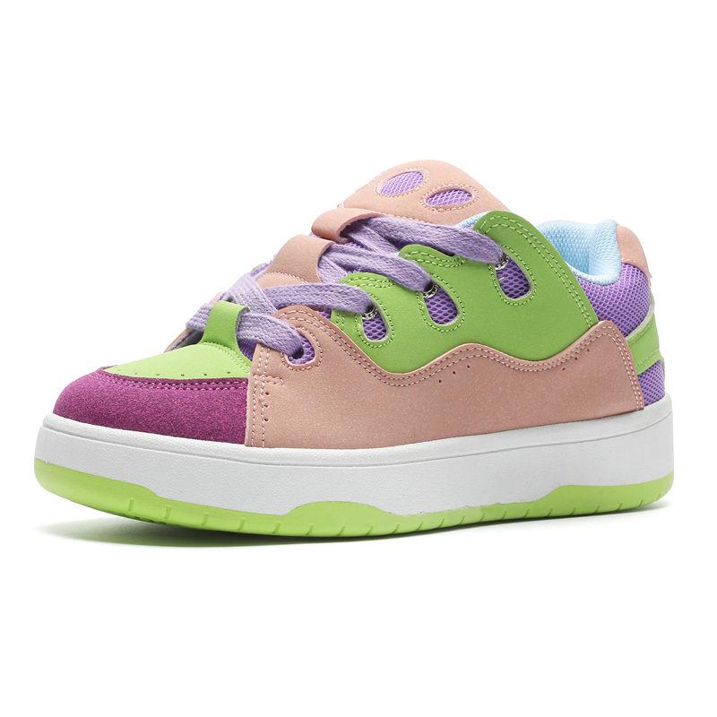 Fashion New Design Original Men's Fashion Sneakers Unisex Comfy Platform Skate Shoes Lace-up Hip-hop Sneakers Casual Men Baskets Hommes