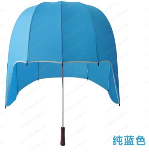 Helmet Umbrella Rain and Shine, Adult Internet Celebrity with The Same Style, Sun Protection Wonderful Umbrella