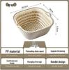 Double-Layer Drain Basket: Multifunctional Vegetable Washer & Fruit Storage Plate