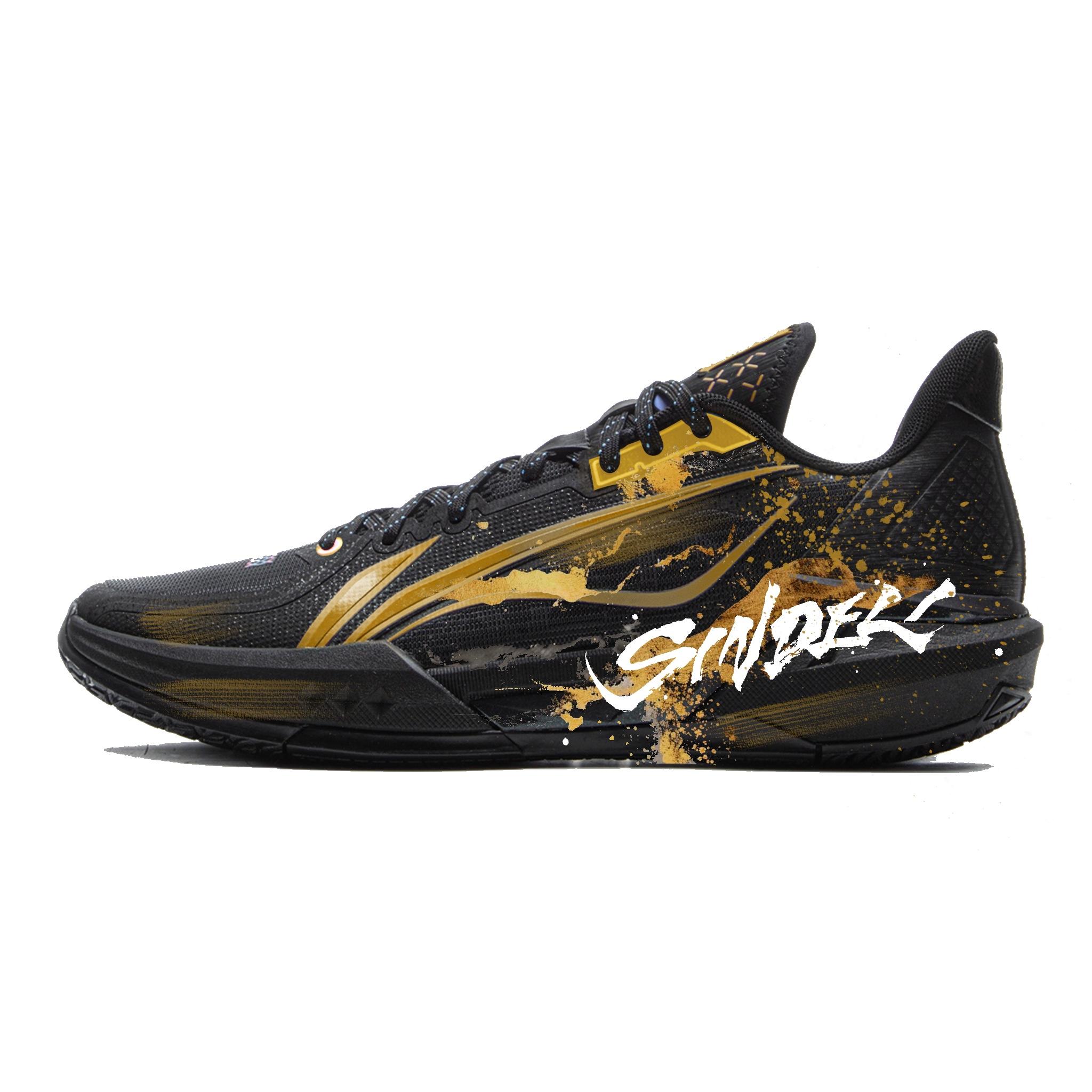 Баскетбольные кроссовки Li Ning Light Speed 3 Мужские Низкие Золотой ABPV005-5() 39