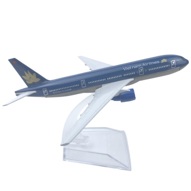 

Vietnam Airlines Boeing 777 Alloy Airplane Model 16CM синий