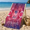 Crystal Palace Crest Design Beach Towel Microfiber Beach Towel, Lightweight and Quick-Dry, for Summer Travel, Swimming Pool Fan Birthday Gift