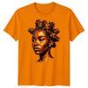 Unisexs Black Art Graphic T Shirt Classic Fit Crewneck Cotton Graphic Tee