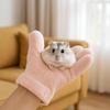 Soft Anti-Bite Gloves Bite Resistant Hamster Calming Glove Pet Interactive Gloves  Pet Care
