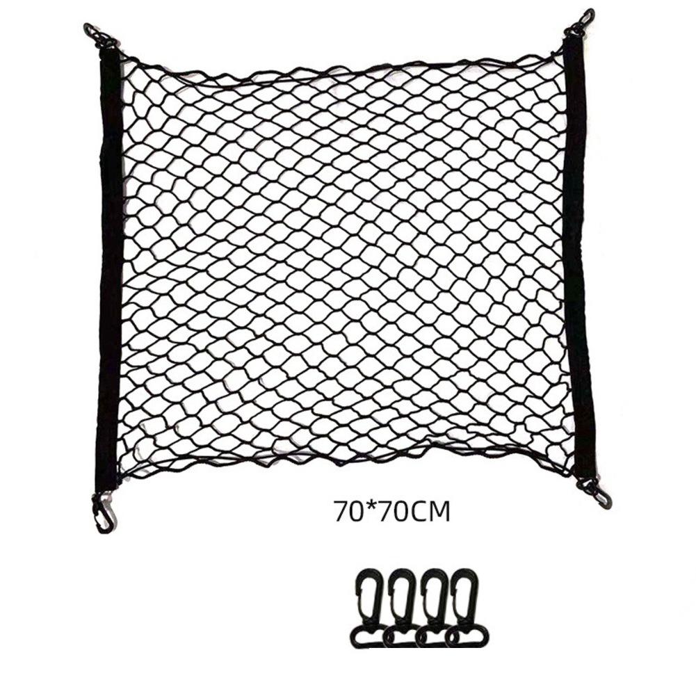 

Double-Layer Storage Net Bag For Kia For Telluride 2020-2026 For Truck Van Storage Bag Pocket Cage Auto Organizer Seat Back Bag