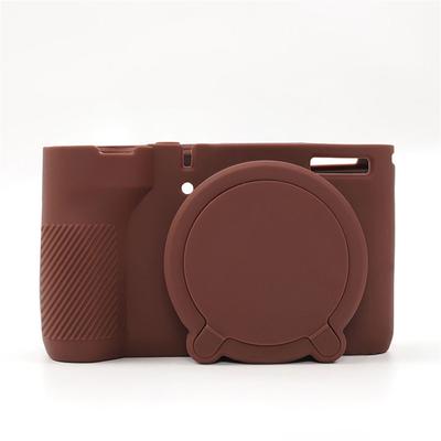 Funda de Silicona Blanda de Goma V1 Para Canon PowerShot V1 Cubierta Corporal Armor Skin Con Protector de Lente