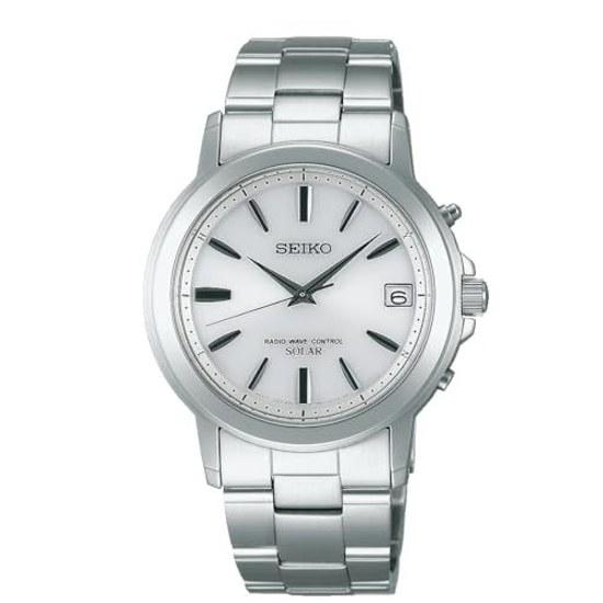 SEIKO Armbanduhr SPIRIT Solar Funk-gesteuert SBTM167 Herren