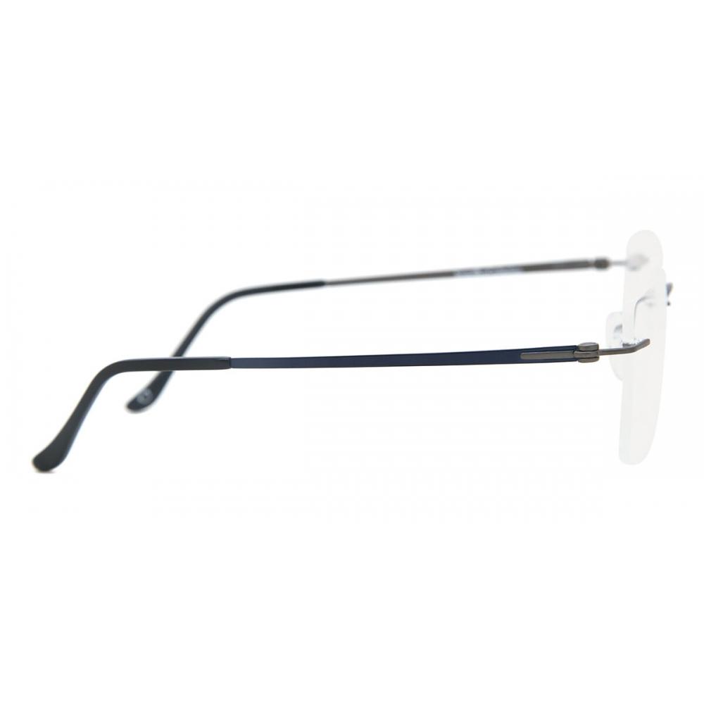 Rimless Square Black Smartbuy Collection Chronia Tt 131 M04 Fashion Unisex Eyeglasses