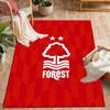 Red Tree Forest Logo Themed Anti-Slip Rugs - Polyester Home Decor, Suitable for Bedrooms, Living Rooms, Doorways, Studios, and Decorations